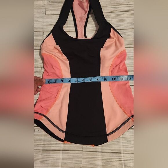 Lululemon Cardio Kick Tank Top in Orange Size 2 - Picture 9 of 10
